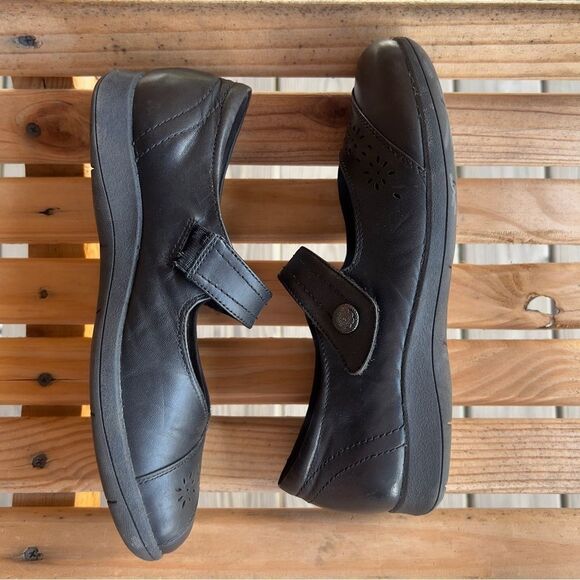 Rockport Mary Jane Comfort Shoes – Black Leather, Size 8 - Picture 6 of 10